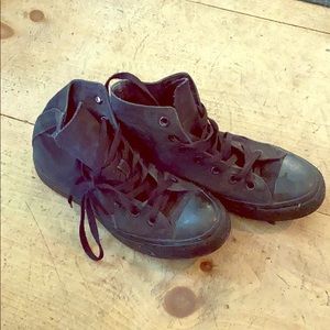 💯% BLACK CONVERSE ⚡️⚡️⚡️